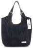 GEANȚĂ DIN PIELE shopper bag Vittoria Gotti bleumarin V80050